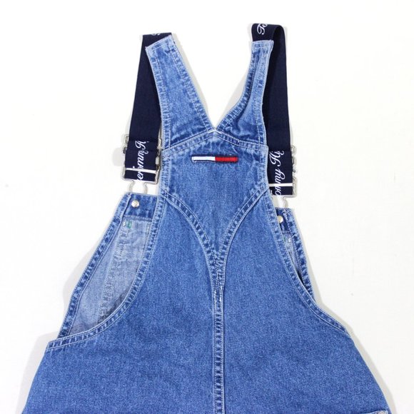 Tommy Hilfiger Overalls Vintage Shortalls - Picture 6 of 7